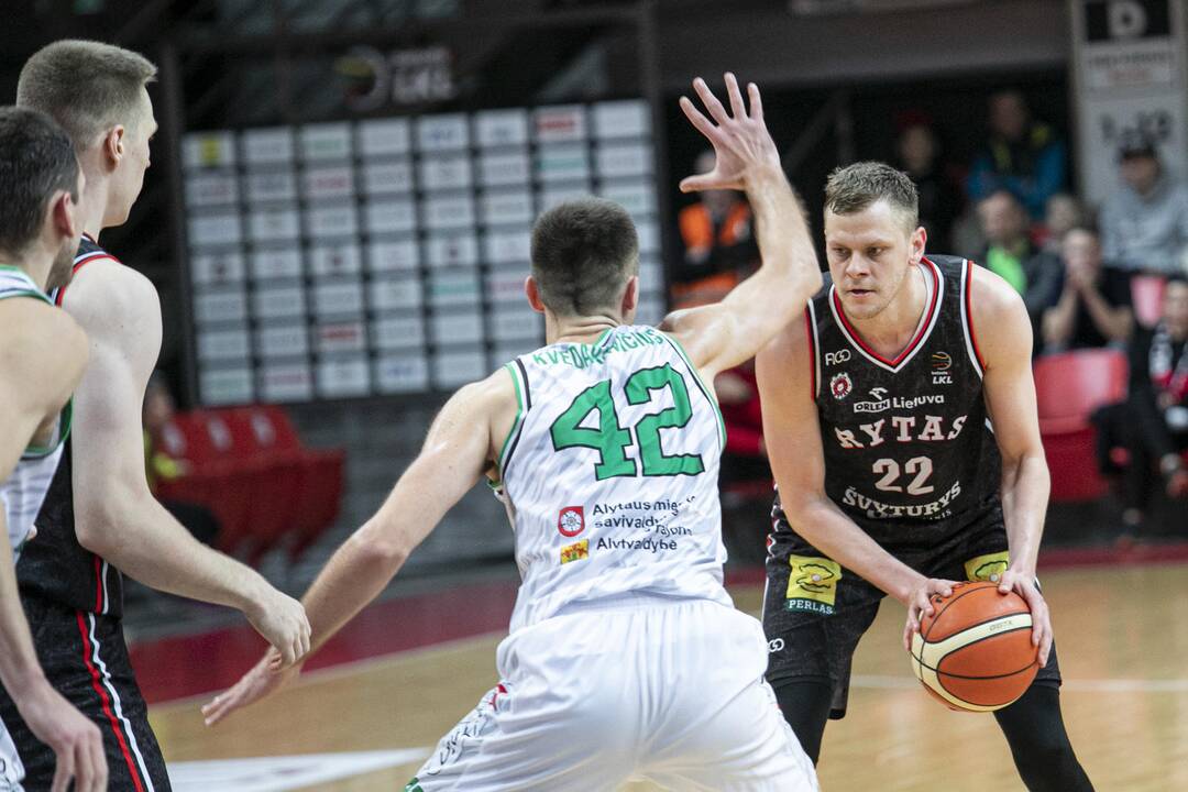 LKL:  Vilniaus „Rytas“ – Alytaus „Sintek-Dzūkija“  98:85