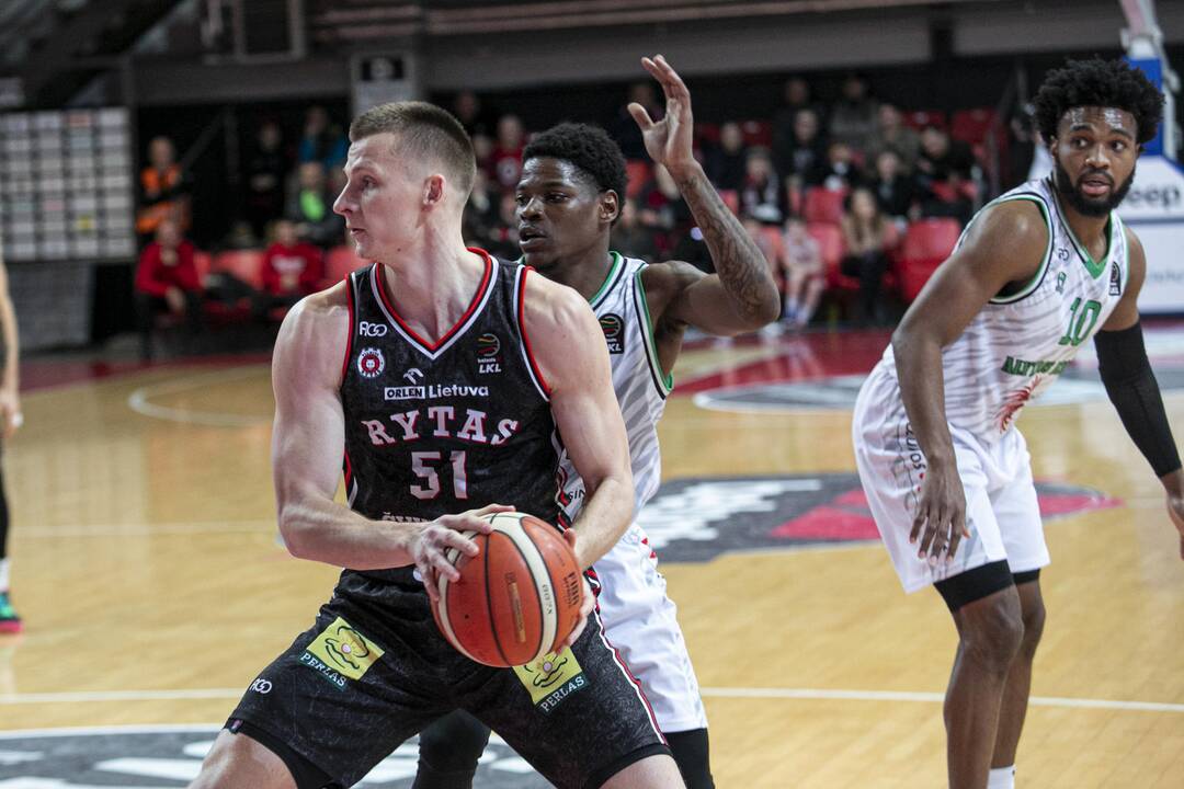 LKL:  Vilniaus „Rytas“ – Alytaus „Sintek-Dzūkija“  98:85