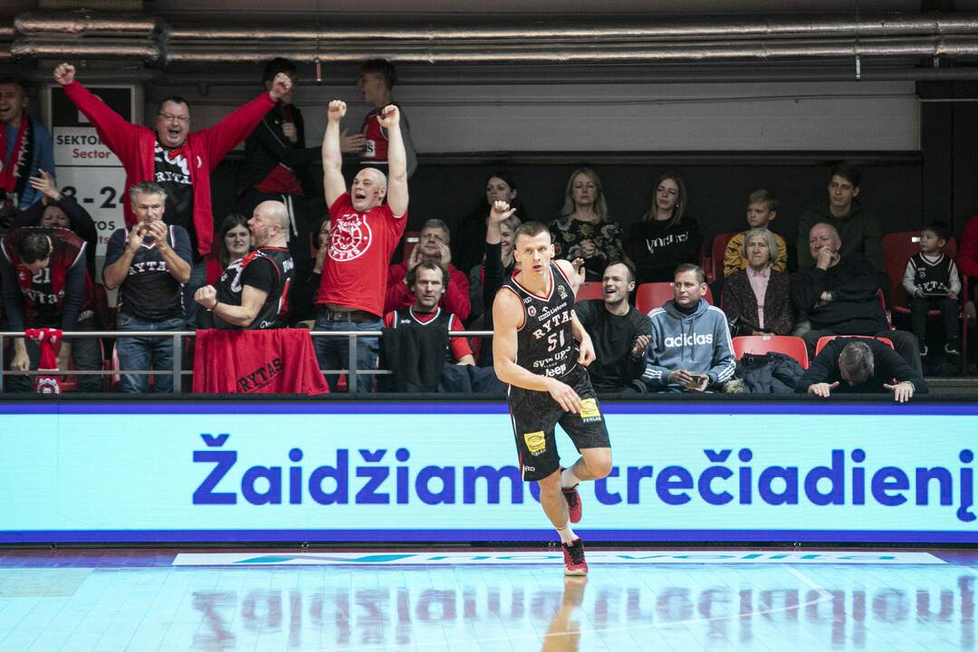 LKL:  Vilniaus „Rytas“ – Alytaus „Sintek-Dzūkija“  98:85