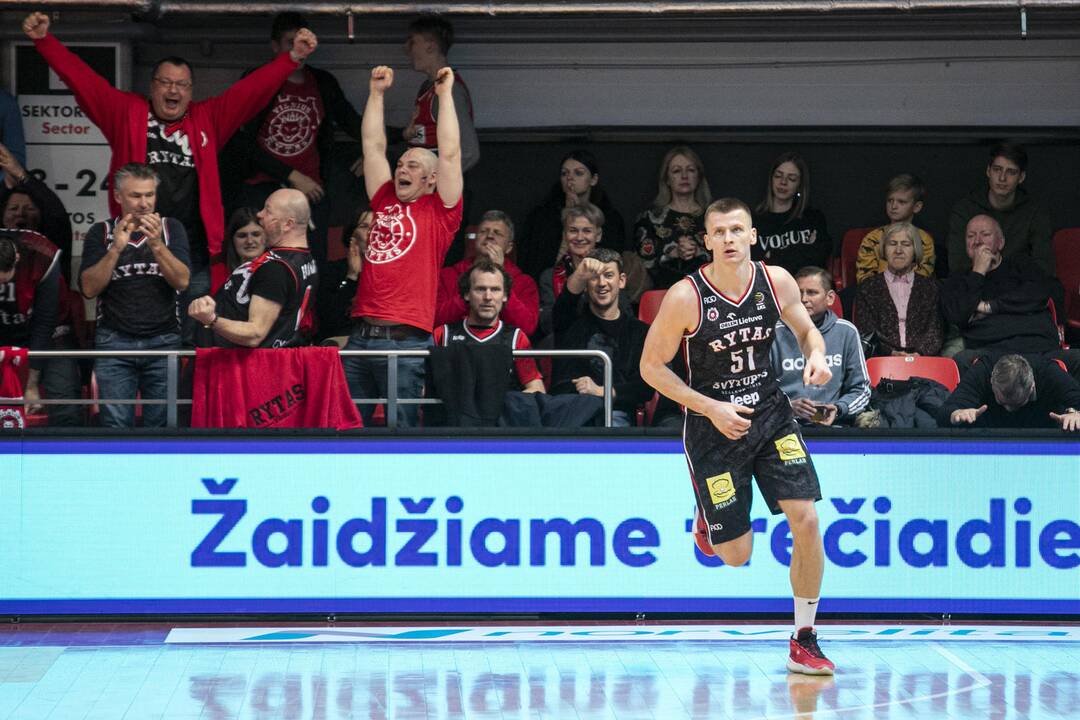 LKL:  Vilniaus „Rytas“ – Alytaus „Sintek-Dzūkija“  98:85