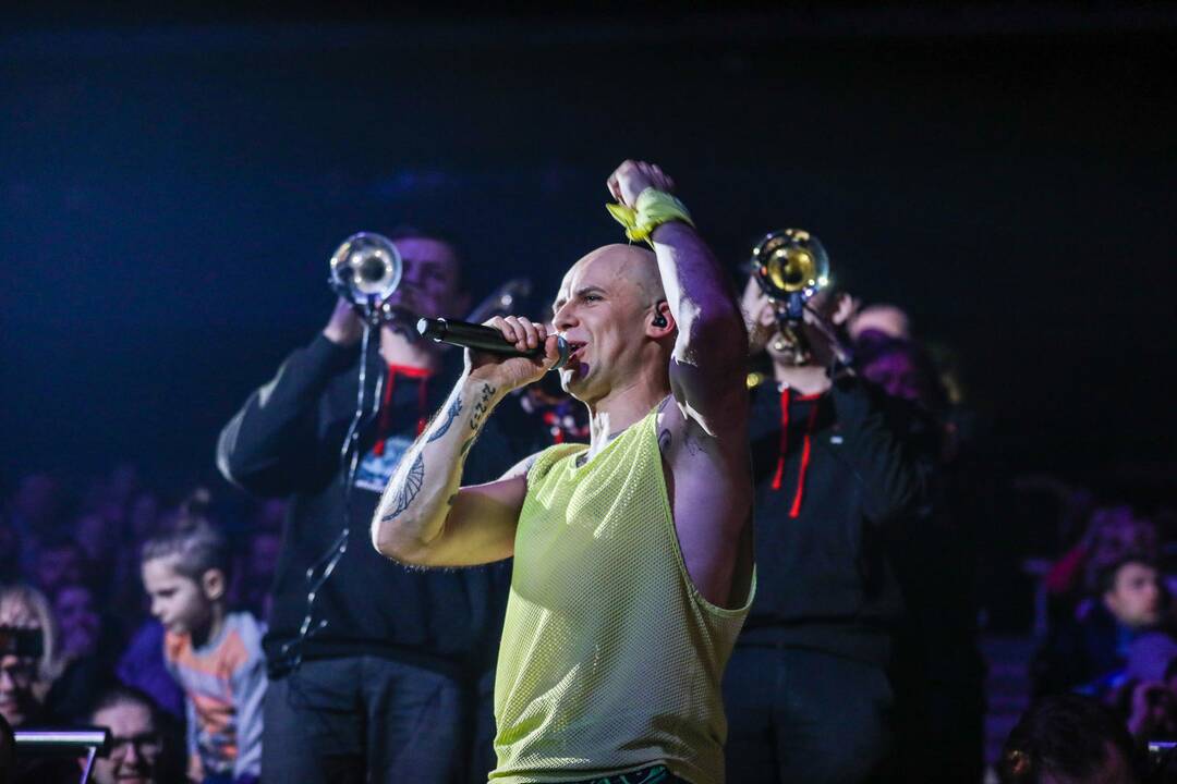 „Žalgirio“ arenoje – V. Bareikio koncertas „Ežero dugne“