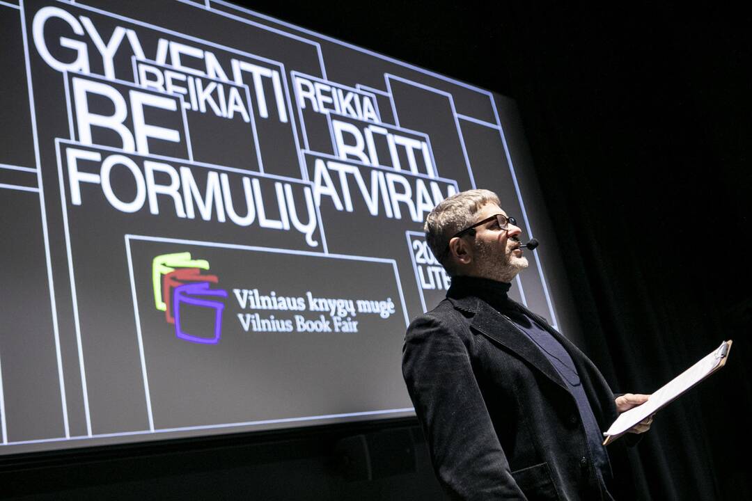 Vilniaus knygų mugės spaudos konferencija