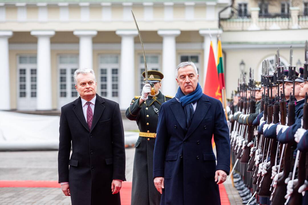 G. Nausėda susitiko su Juodkalnijos prezidentu M. Djukanovičiumi