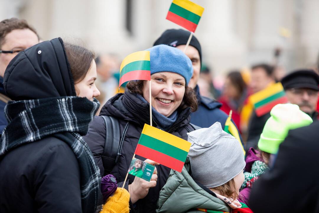 Rekordinis iš žmonių sudarytas Vytis