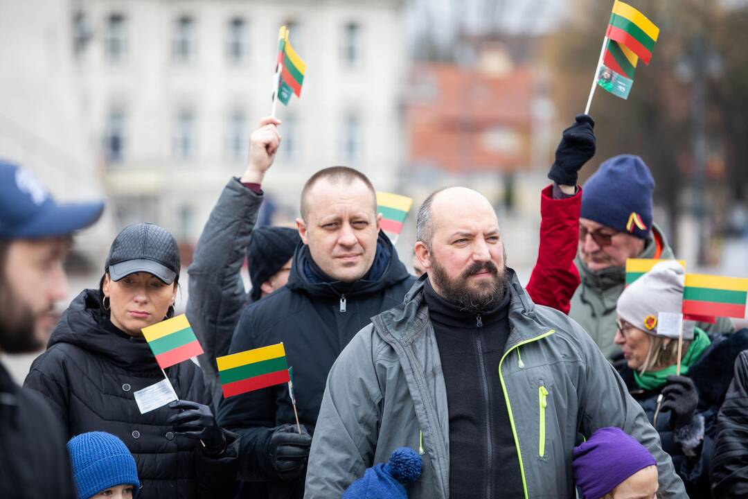 Rekordinis iš žmonių sudarytas Vytis