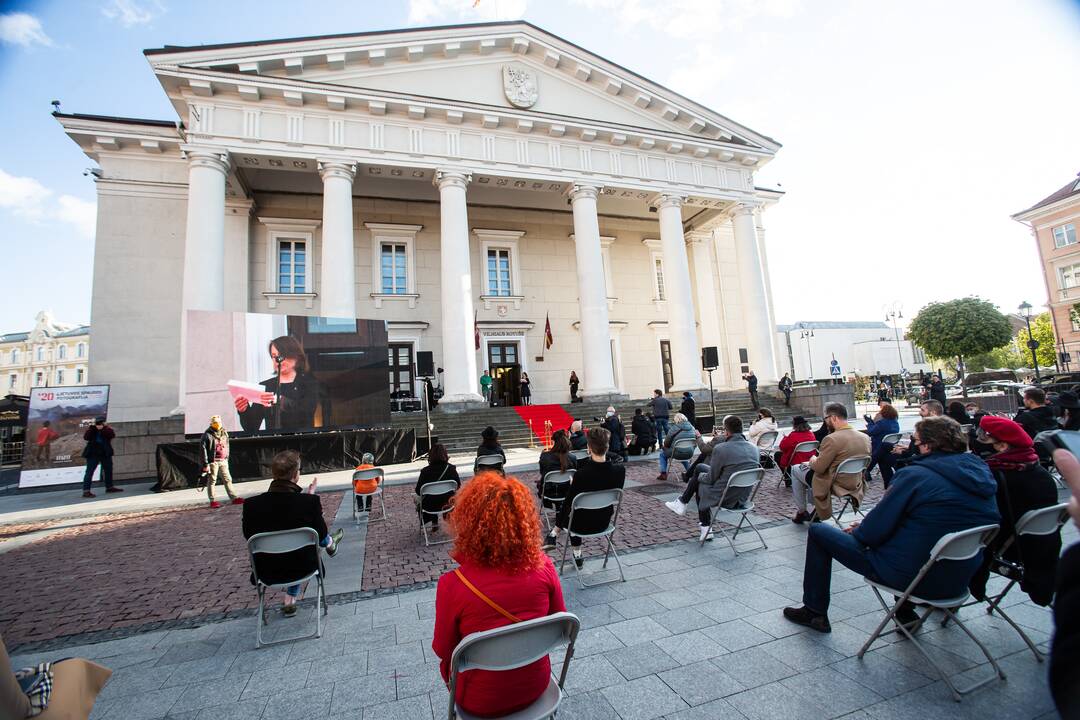 Konkurso „Lietuvos spaudos fotografija 2020“ nugalėtojų apdovanojimų ceremonija