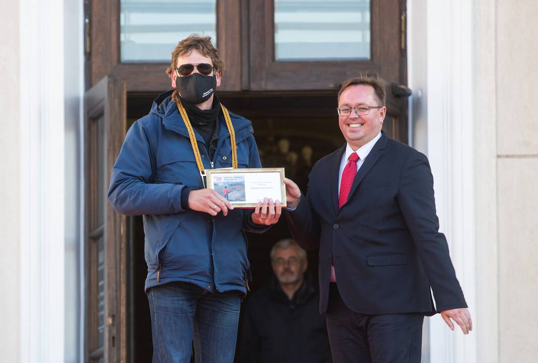 Konkurso „Lietuvos spaudos fotografija 2020“ nugalėtojų apdovanojimų ceremonija