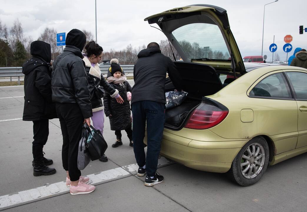 Ukrainiečiai traukiasi į Europą