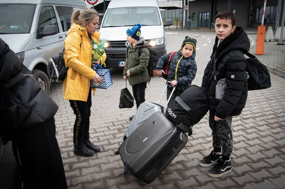 Ukrainiečiai traukiasi į Europą