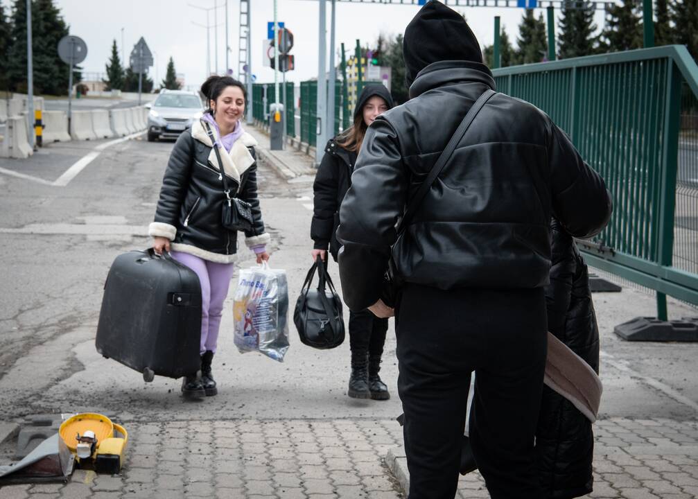 Ukrainiečiai traukiasi į Europą