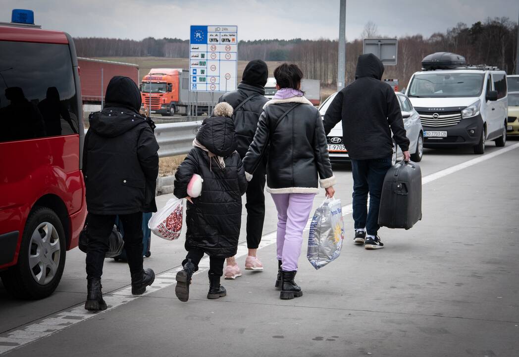 Ukrainiečiai traukiasi į Europą