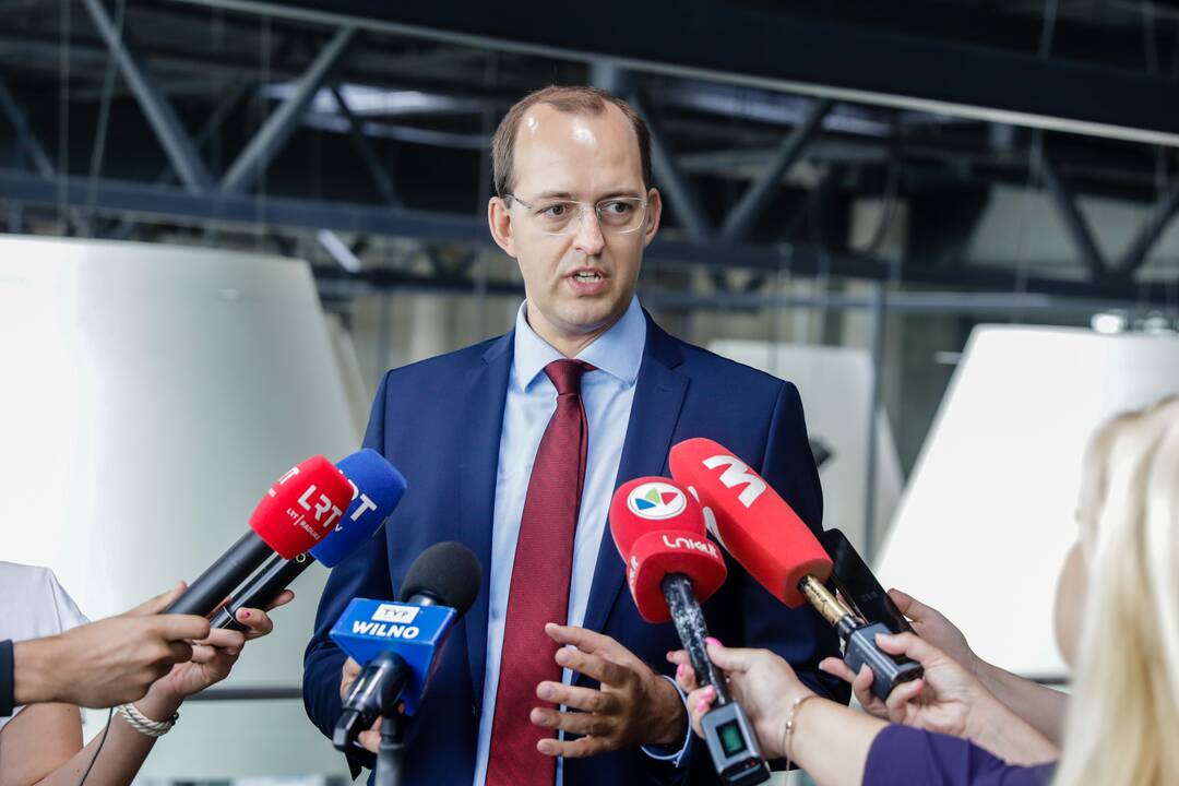 M. Skuodžio vizitas Kauno oro uoste