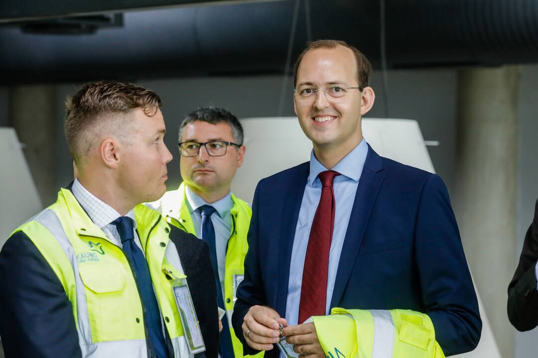 M. Skuodžio vizitas Kauno oro uoste