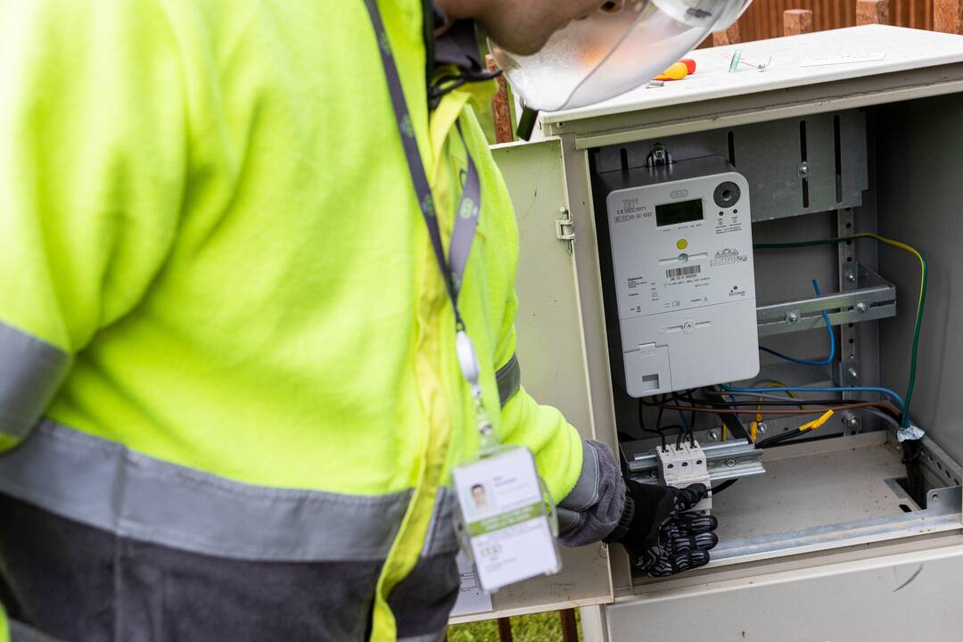 ESO pradėjo išmaniųjų elektros skaitiklių projektą