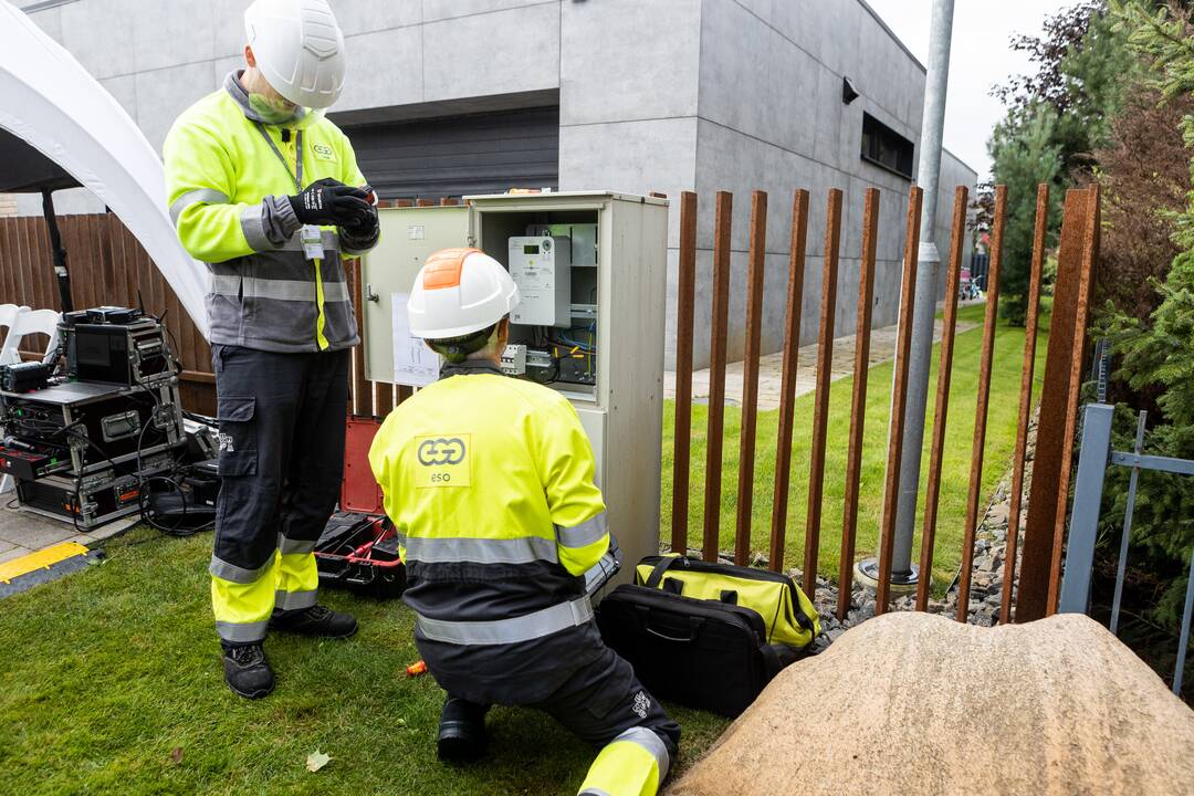 ESO pradėjo išmaniųjų elektros skaitiklių projektą