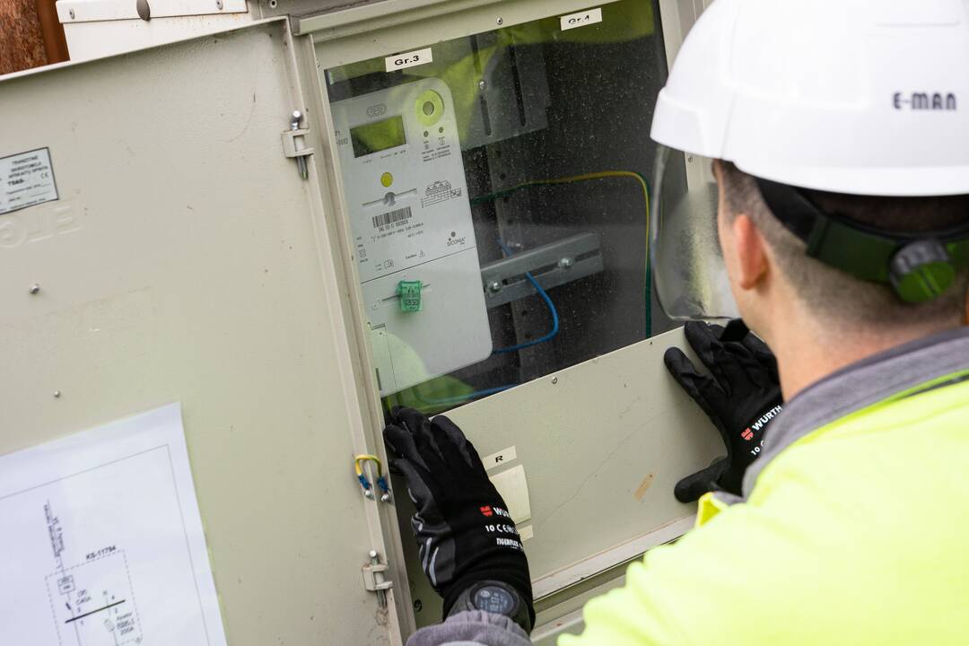 ESO pradėjo išmaniųjų elektros skaitiklių projektą