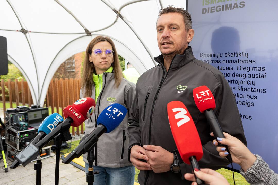 ESO pradėjo išmaniųjų elektros skaitiklių projektą