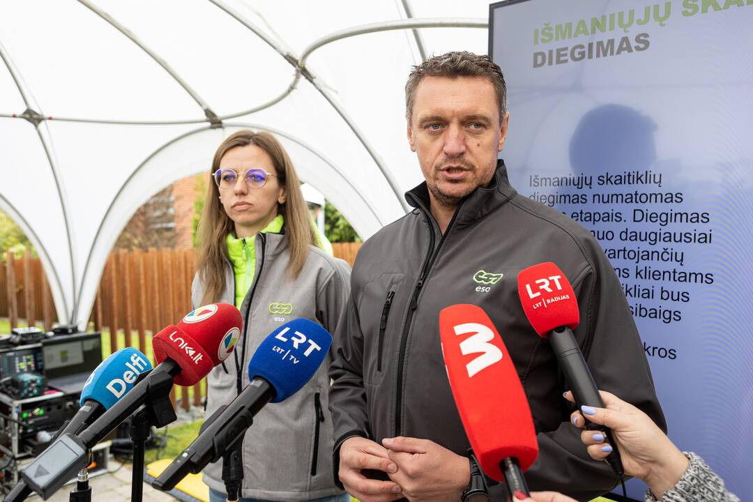 ESO pradėjo išmaniųjų elektros skaitiklių projektą