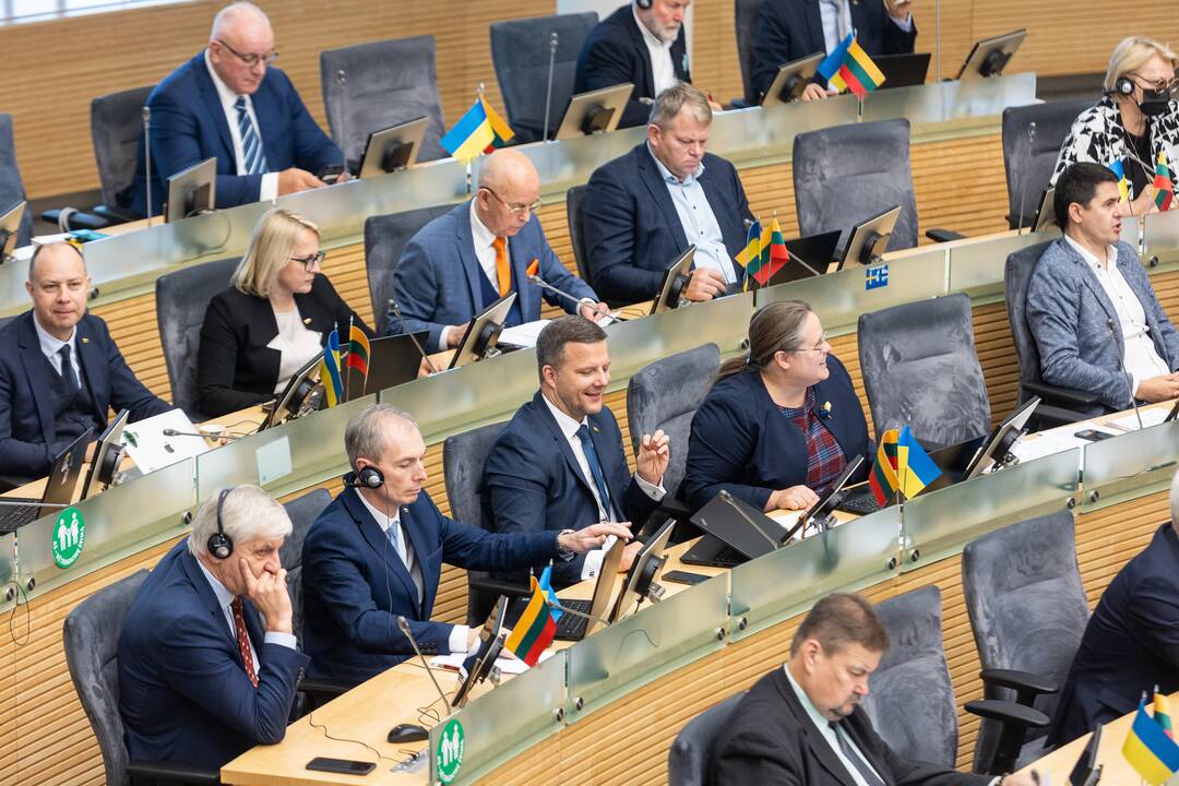 Seimui pristatomas 2023 metų valstybės biudžeto projektas