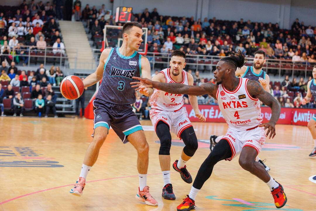LKL: Alytuje susitiko Alytaus „Wolves“ ir Vilniaus „Rytas“