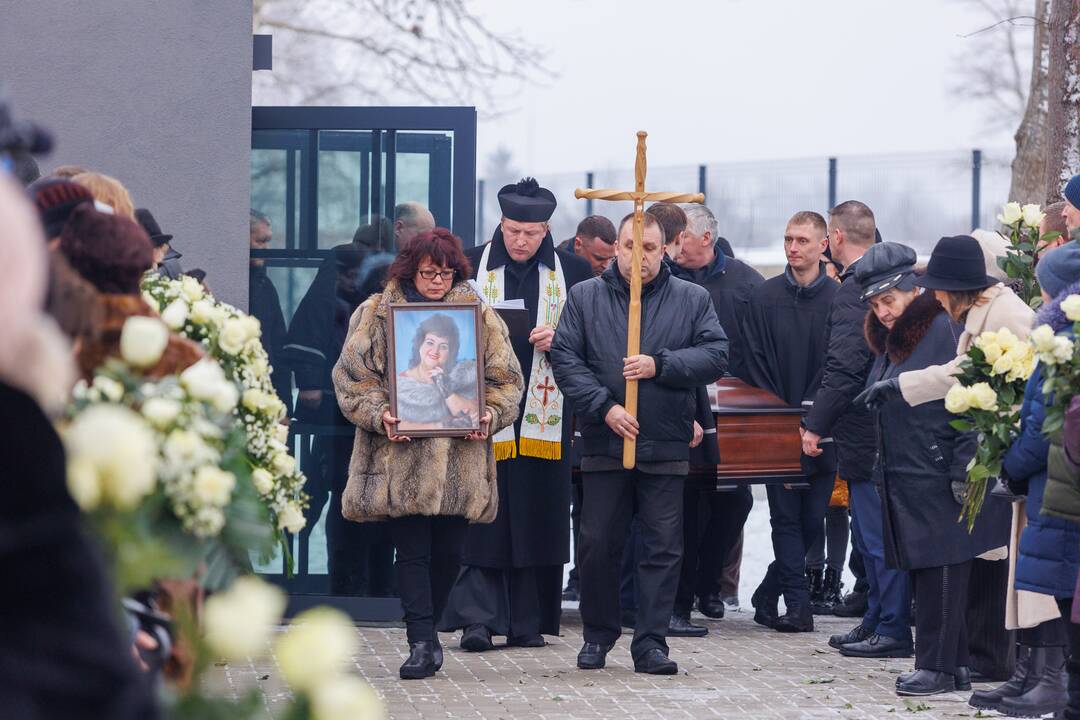 V. Katunskytės laidotuvės