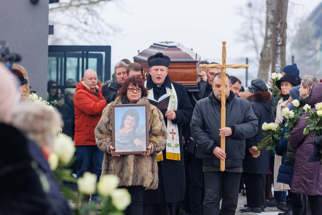 V. Katunskytės laidotuvės