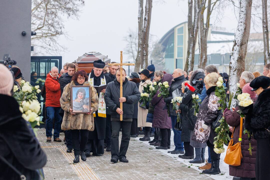 V. Katunskytės laidotuvės