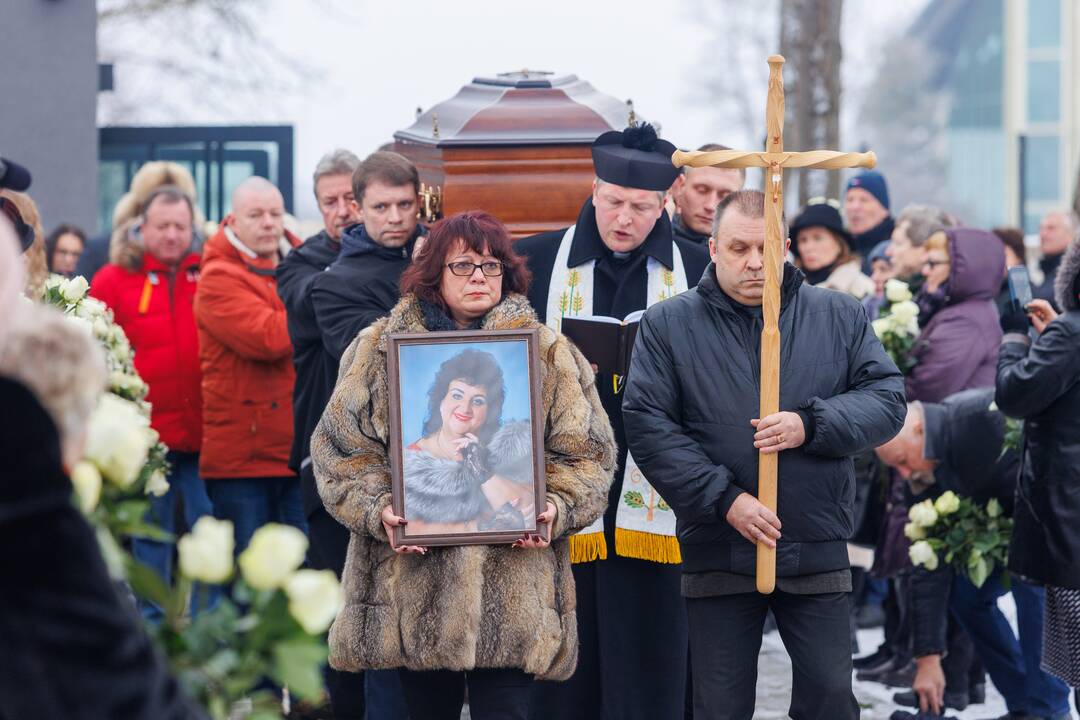V. Katunskytės laidotuvės