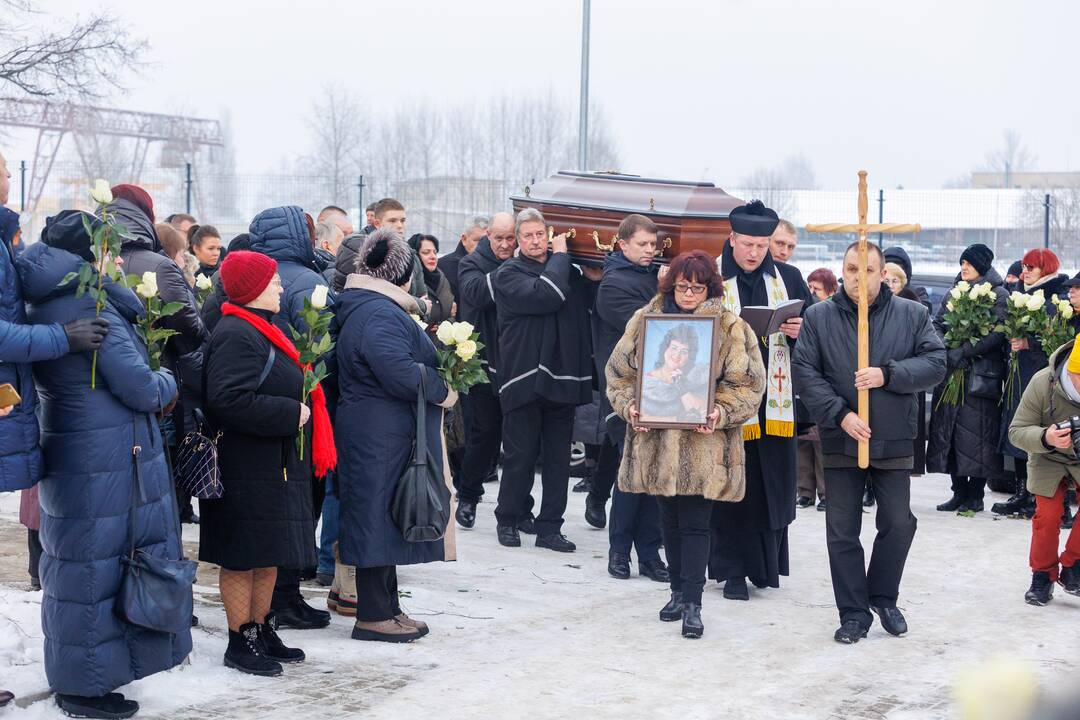V. Katunskytės laidotuvės