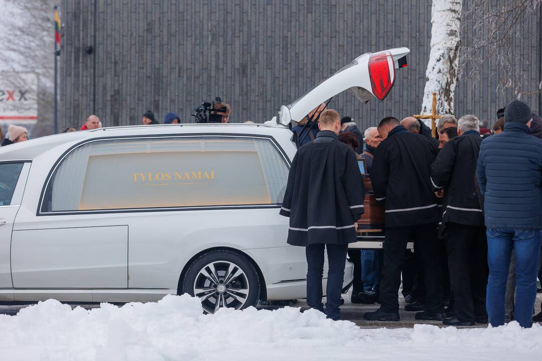 V. Katunskytės laidotuvės