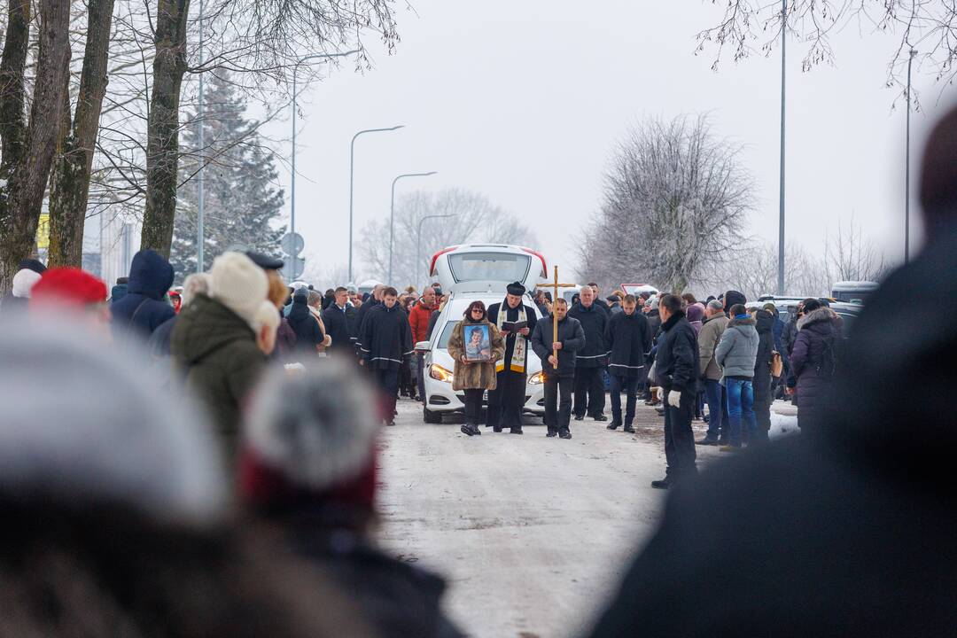 V. Katunskytės laidotuvės