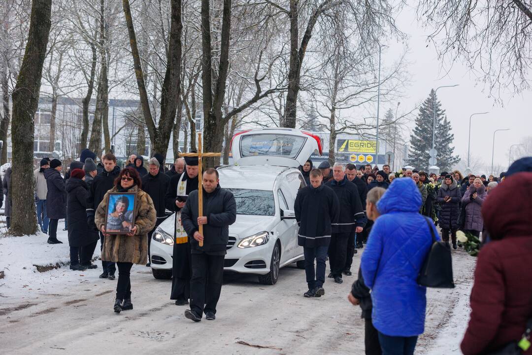 V. Katunskytės laidotuvės
