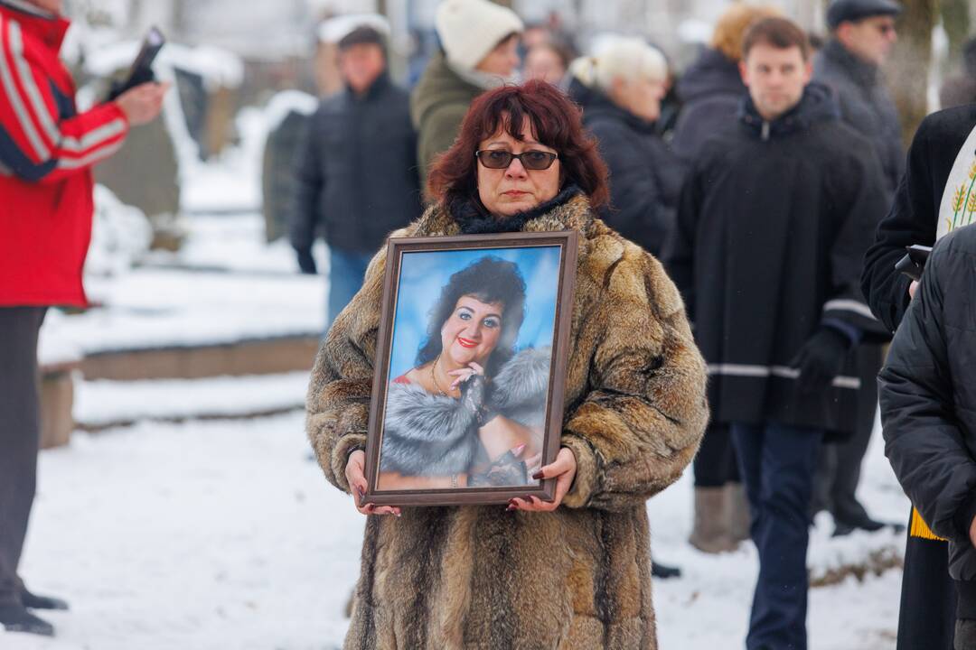 V. Katunskytės laidotuvės