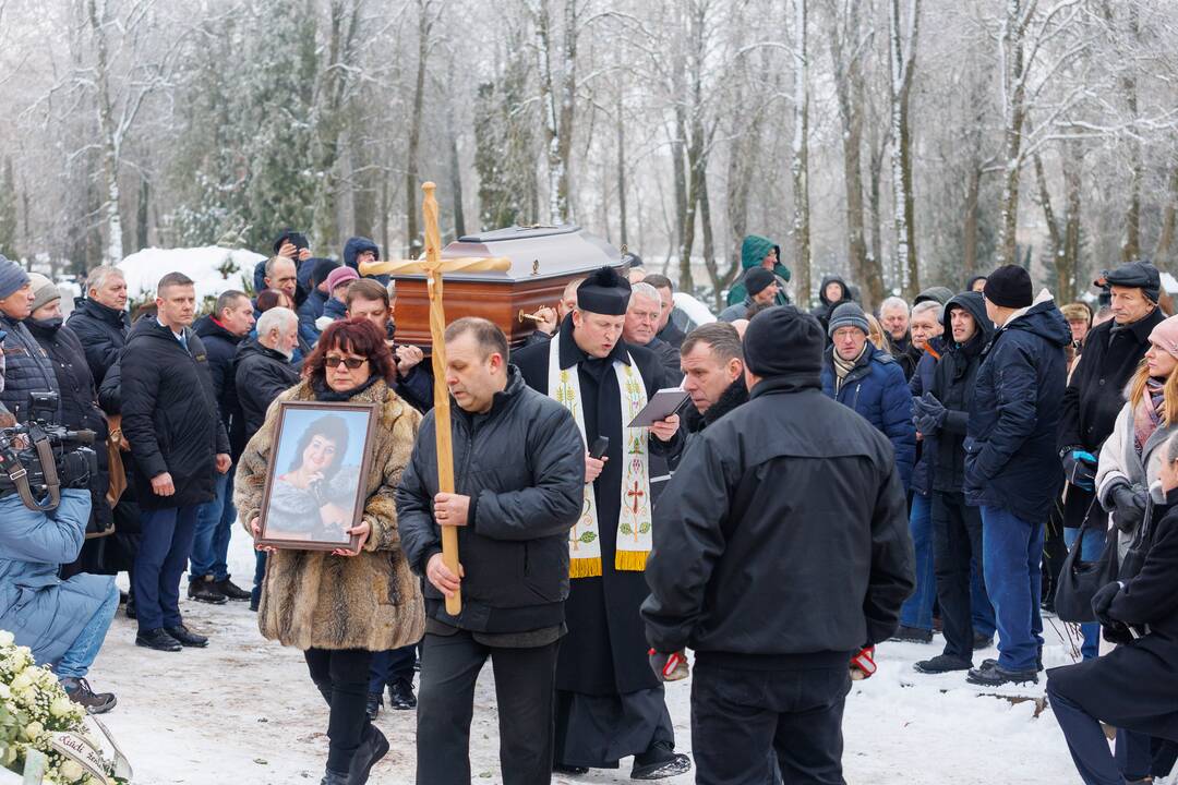 V. Katunskytės laidotuvės