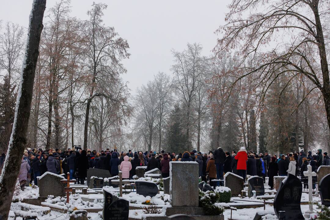V. Katunskytės laidotuvės