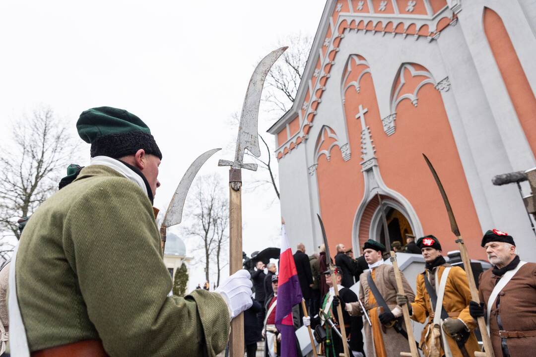 Senųjų Rasų kapinėse minimos 1863–1864 metų sukilimo metinės