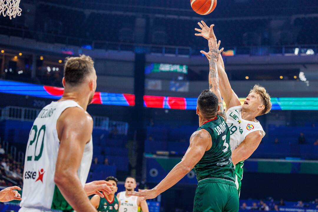 Pasaulio krepšinio čempionato Filipinuose grupės rungtynės: Meksika – Lietuva
