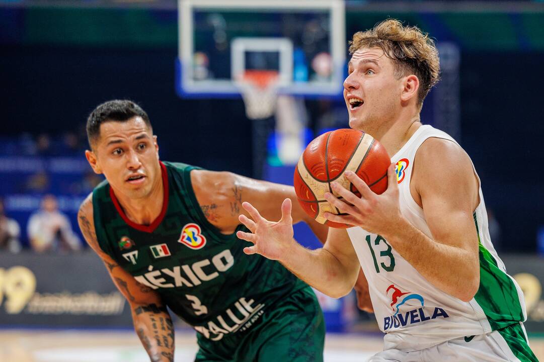 Pasaulio krepšinio čempionato Filipinuose grupės rungtynės: Meksika – Lietuva