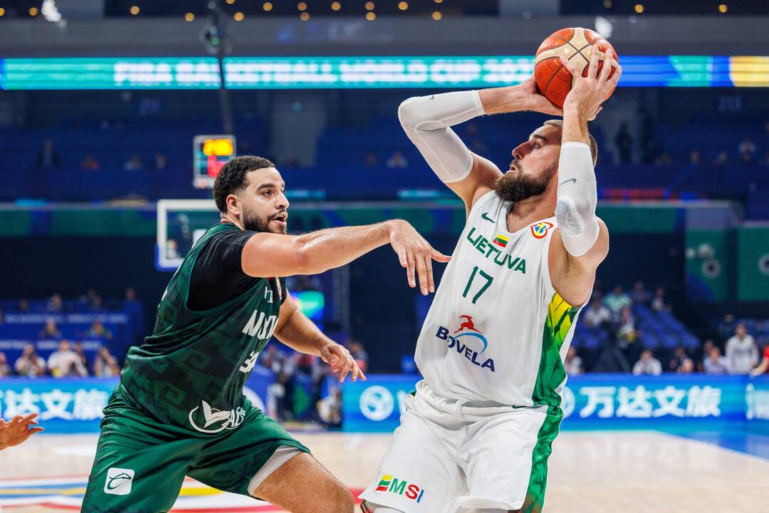 Pasaulio krepšinio čempionato Filipinuose grupės rungtynės: Meksika – Lietuva