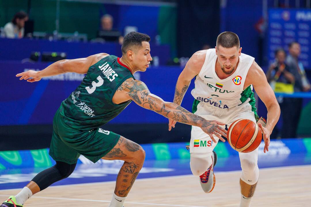 Pasaulio krepšinio čempionato Filipinuose grupės rungtynės: Meksika – Lietuva
