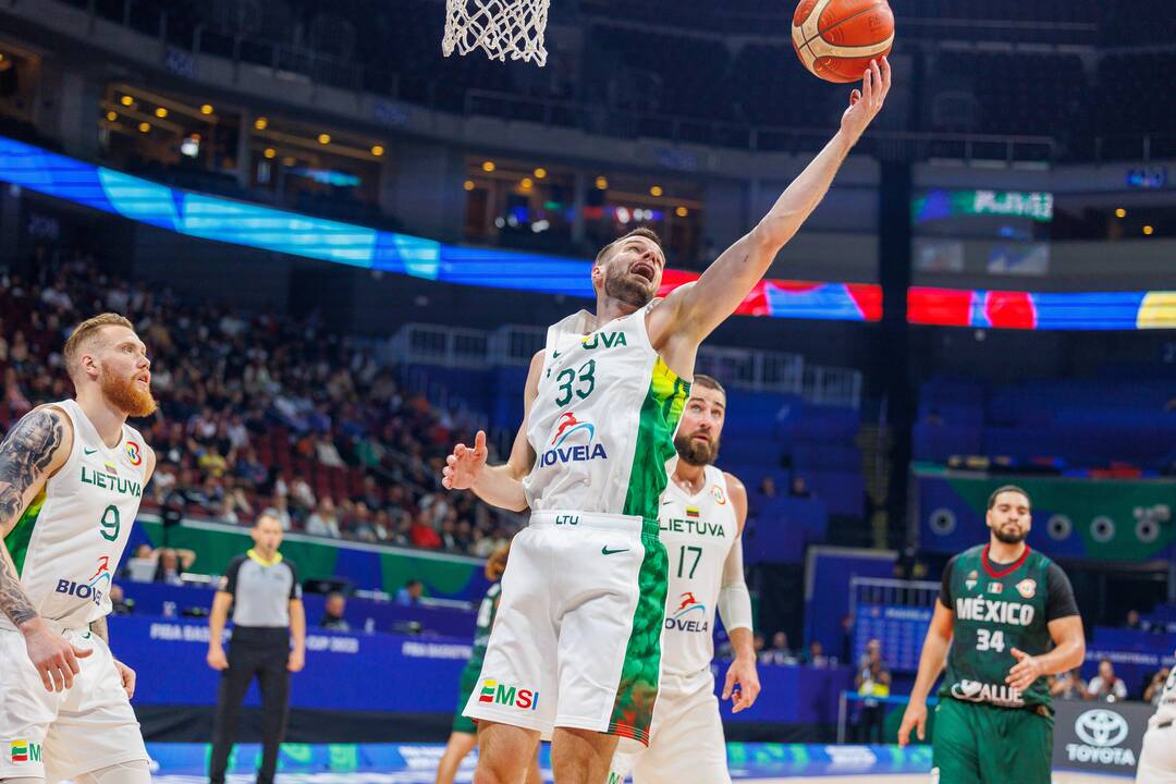 Pasaulio krepšinio čempionato Filipinuose grupės rungtynės: Meksika – Lietuva