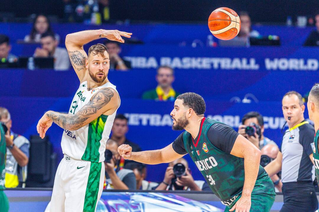 Pasaulio krepšinio čempionato Filipinuose grupės rungtynės: Meksika – Lietuva