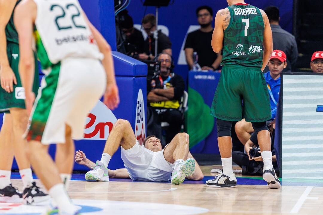 Pasaulio krepšinio čempionato Filipinuose grupės rungtynės: Meksika – Lietuva