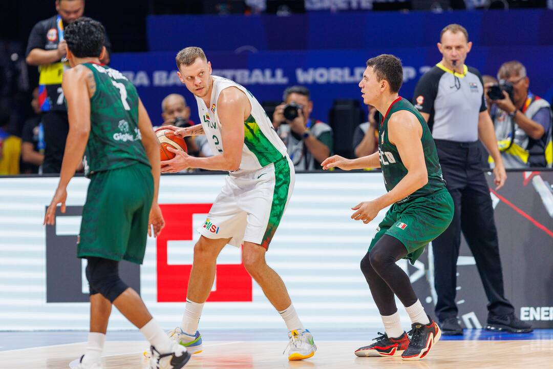 Pasaulio krepšinio čempionato Filipinuose grupės rungtynės: Meksika – Lietuva