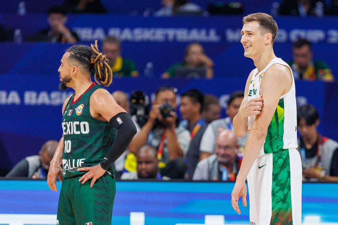 Pasaulio krepšinio čempionato Filipinuose grupės rungtynės: Meksika – Lietuva