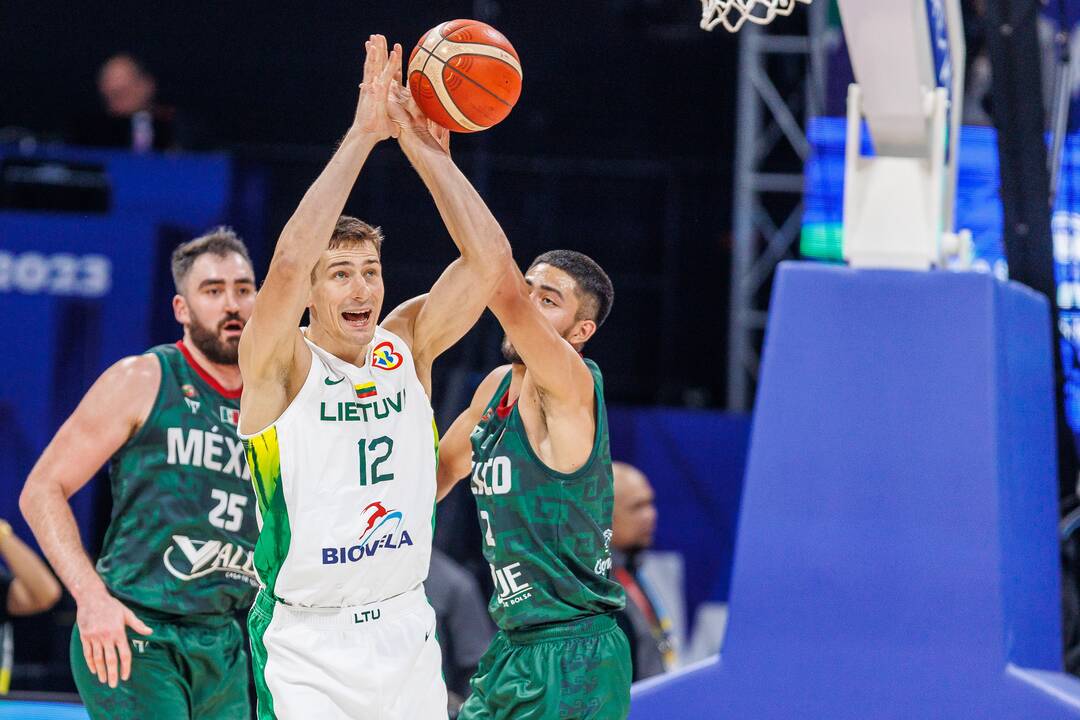 Pasaulio krepšinio čempionato Filipinuose grupės rungtynės: Meksika – Lietuva