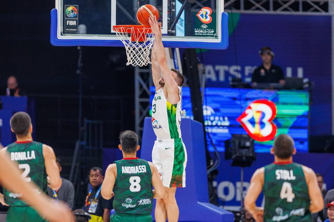 Pasaulio krepšinio čempionato Filipinuose grupės rungtynės: Meksika – Lietuva