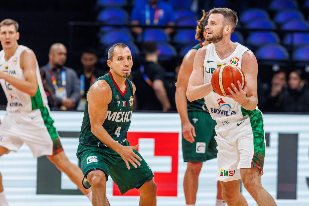Pasaulio krepšinio čempionato Filipinuose grupės rungtynės: Meksika – Lietuva