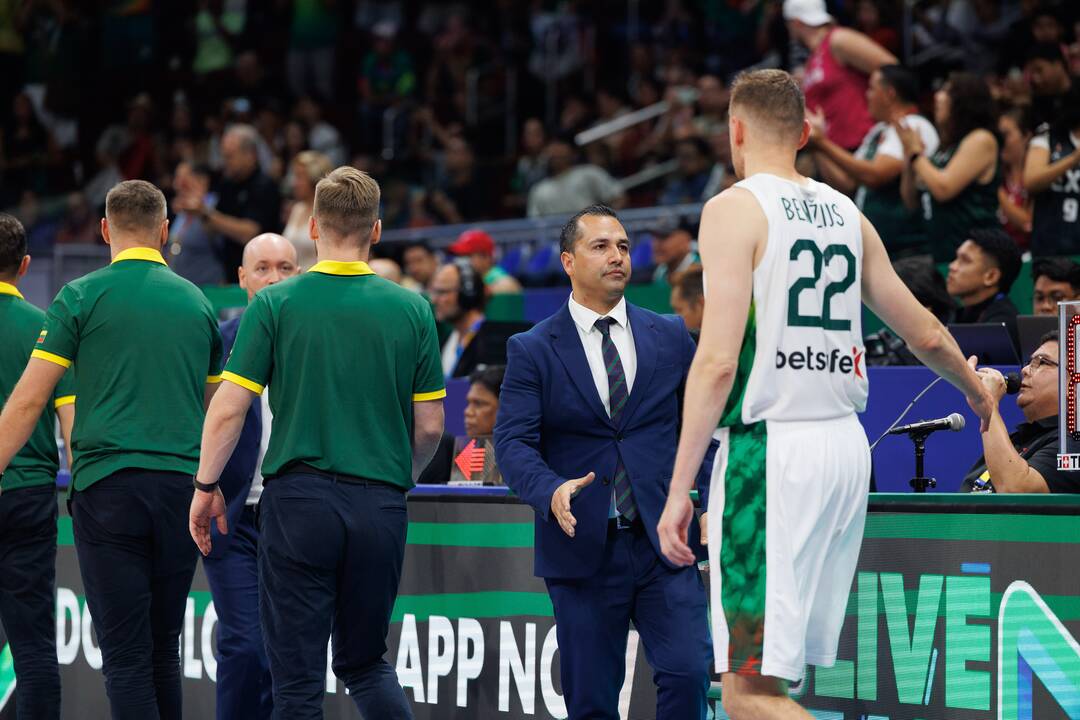 Pasaulio krepšinio čempionato Filipinuose grupės rungtynės: Meksika – Lietuva
