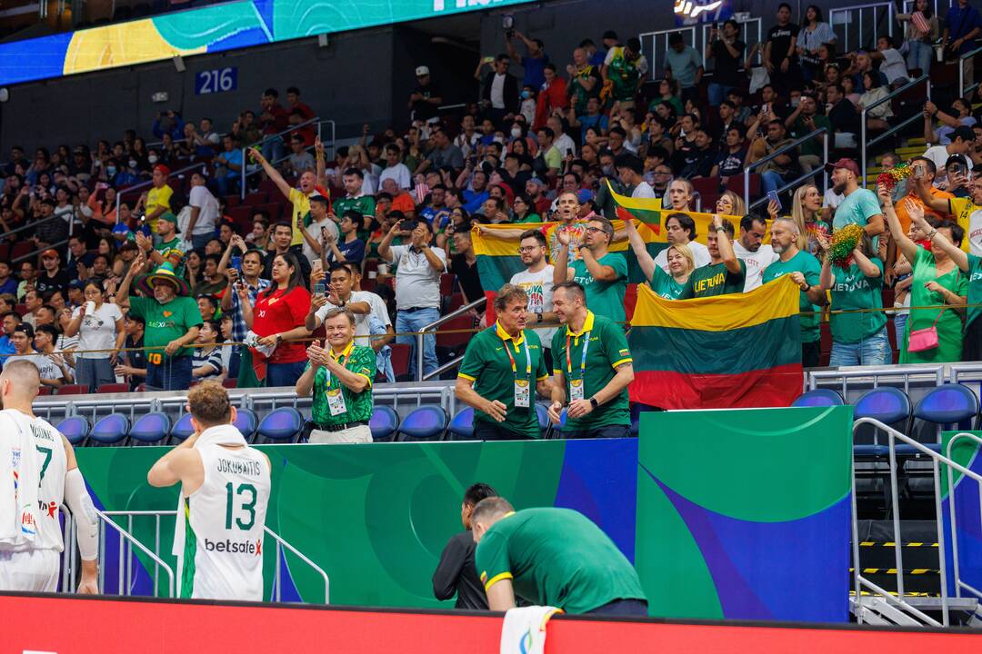 Pasaulio krepšinio čempionato Filipinuose grupės rungtynės: Meksika – Lietuva